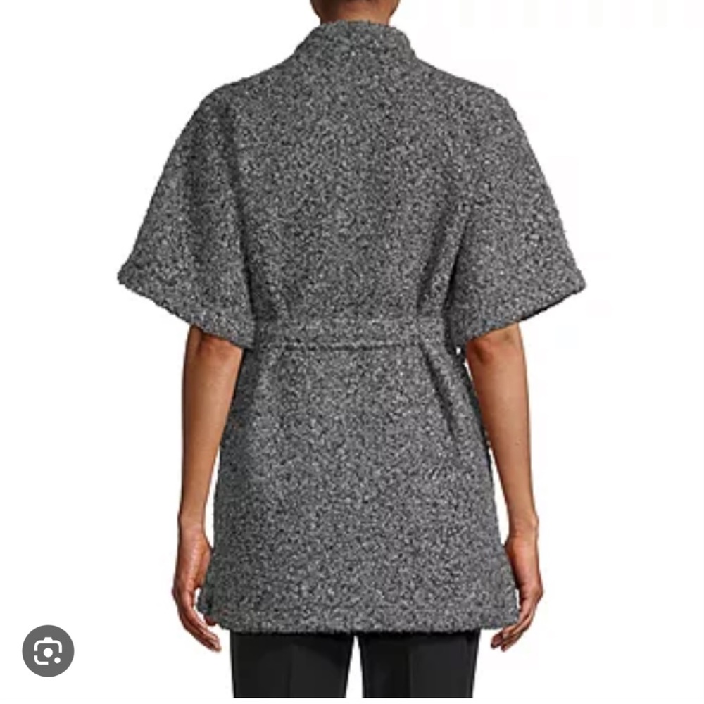 Liz Claiborne Belted Lightweight Car Coat - Picture 2 of 14